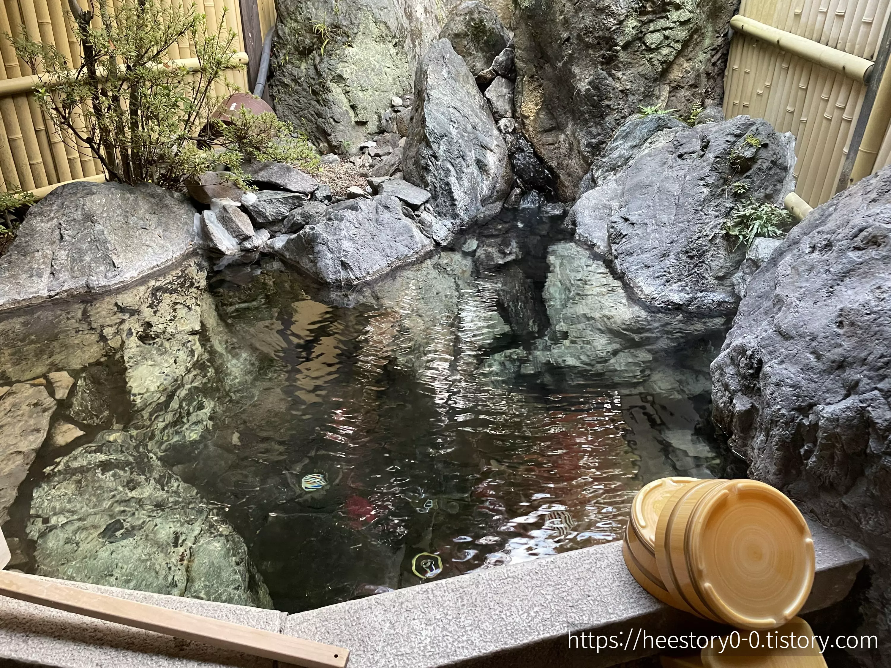 야마다야 료칸 객실탕