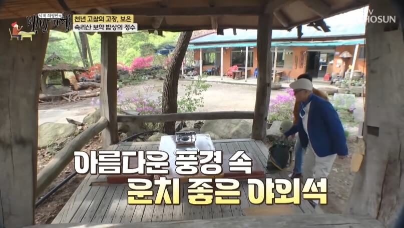 식객 허영만의 백반기행 299회 정일우의 보은 밥상 충북 보은 자연산 버섯전골 맛집 구병산골가든