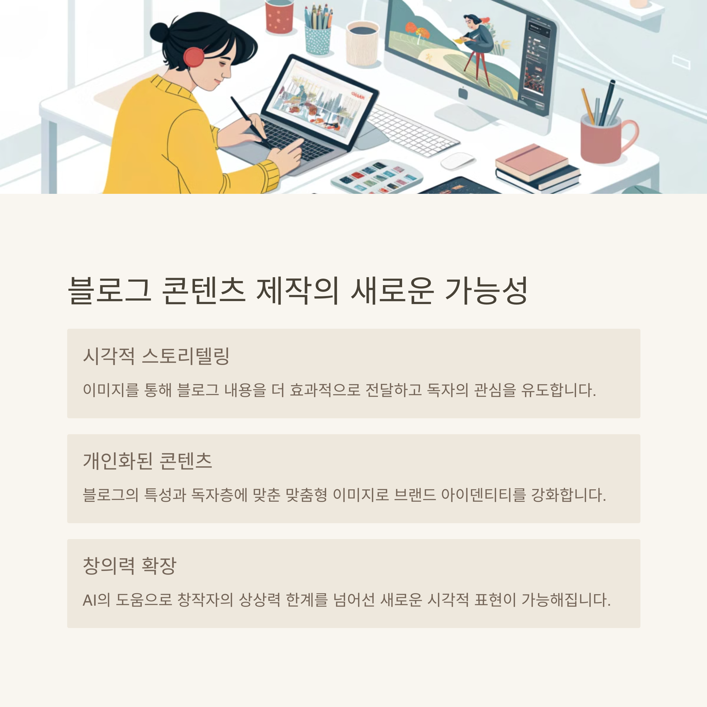 구글 '위스크' 생성형 AI 툴, 블로그 콘텐츠에 어떤 영향 줄까(+구글 Whisk 활용 사례, Whisk AI 장단점) 관련 이미지