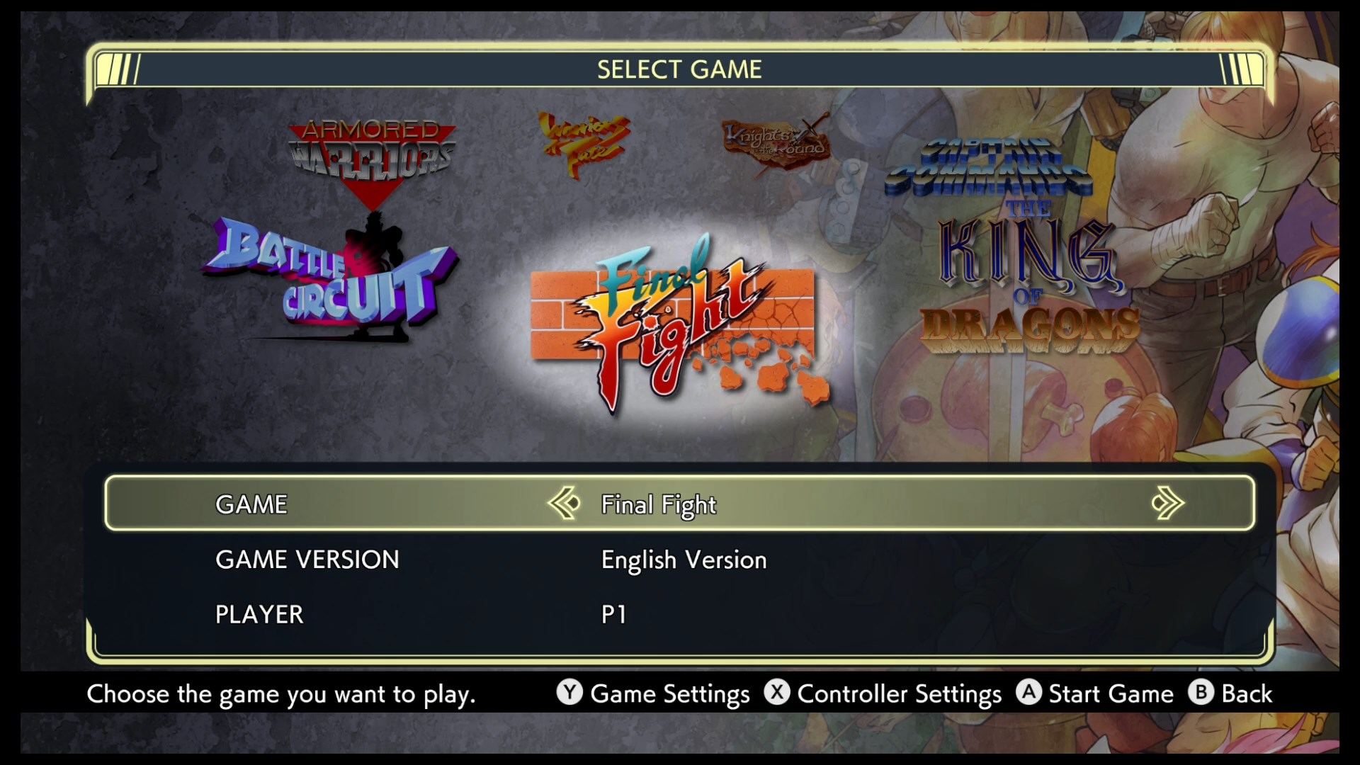 닌텐도 스위치 - Beat'em up Bundle 게임 목록