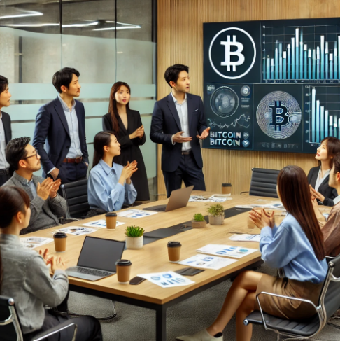 직장인 비트코인 투자 현황(연령대, 보유금액, 리스크)