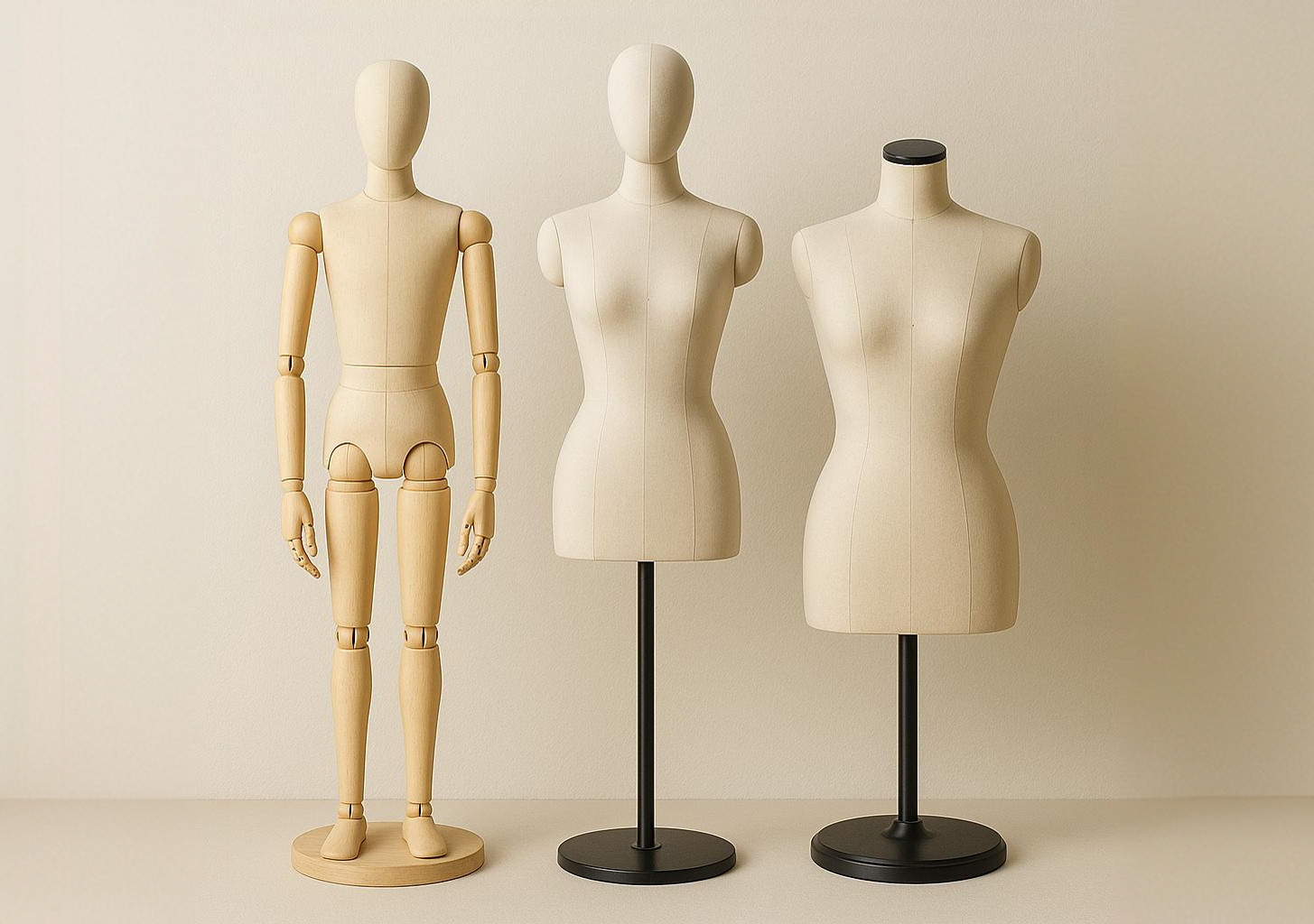 モデルなしでも可能な代替案:マネキン活用と顔非露出撮影法