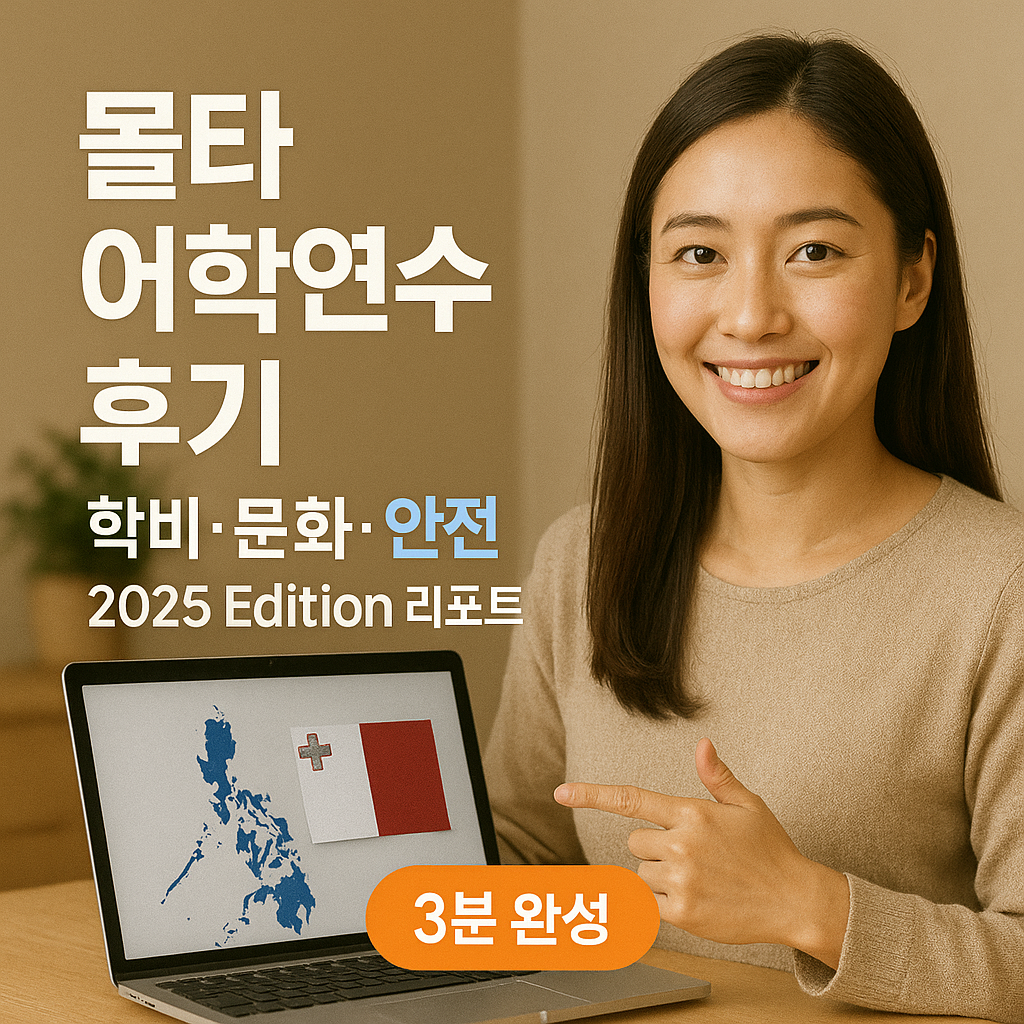 몰타 어학연수 후기 | 학비·문화·안전 2025 Edition 리포트