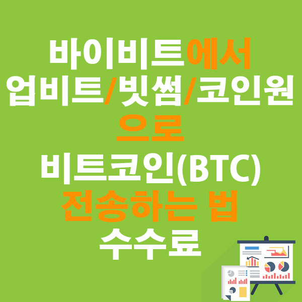 바이비트에서 업비트·빗썸·코인원으로 비트코인(BTC) 전송하는 법 + 수수료