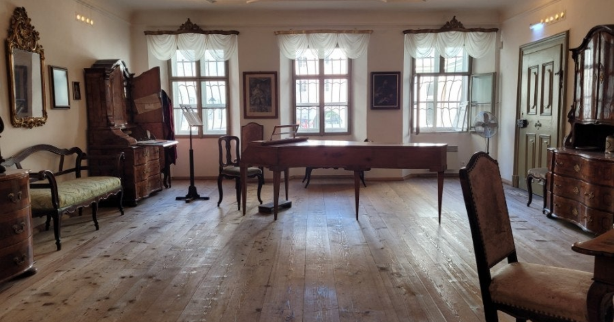 모차르트생가내부