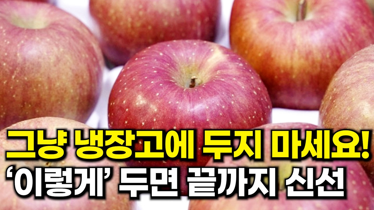 사과 보관법
