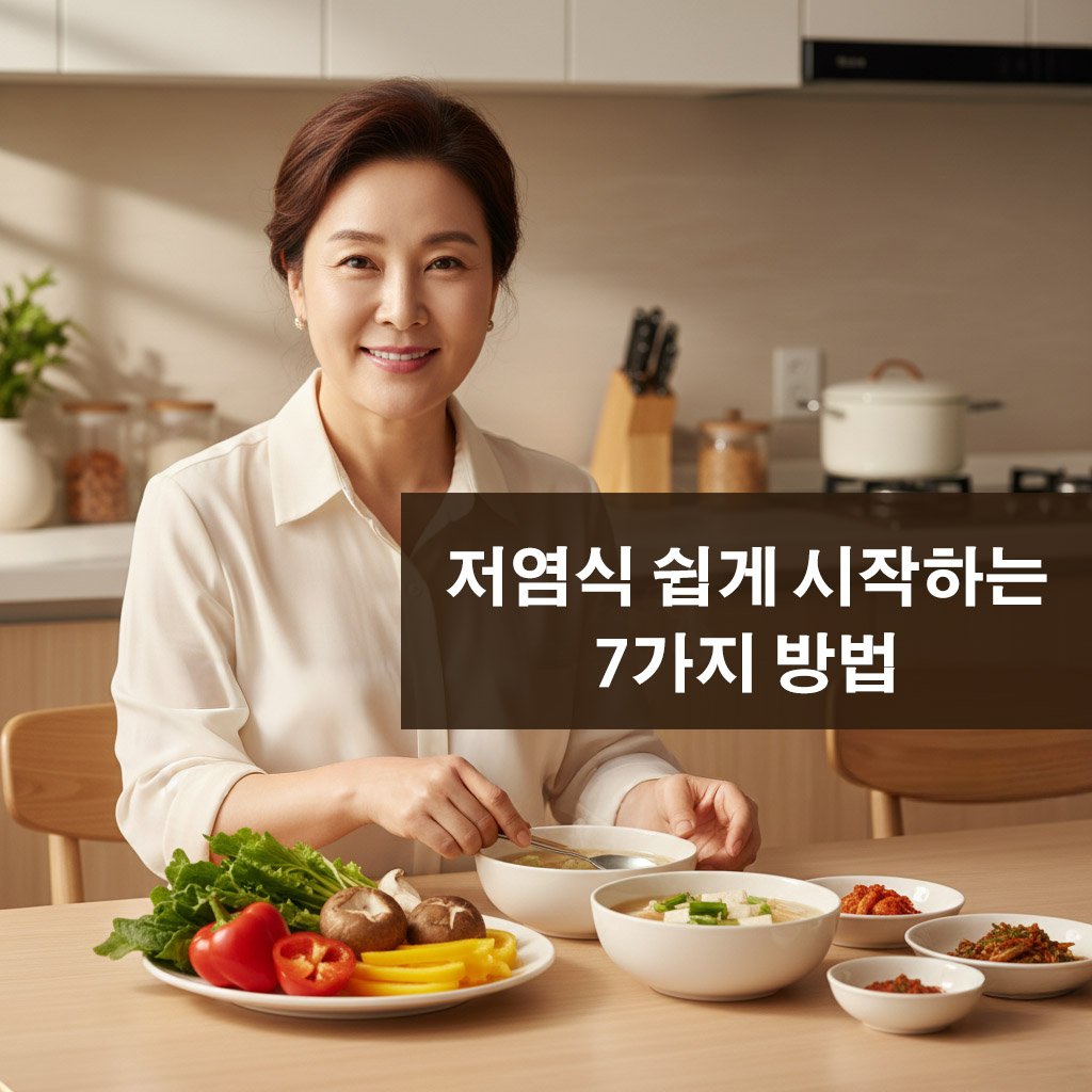 저염식 쉽게 시작하는 7가지 방법