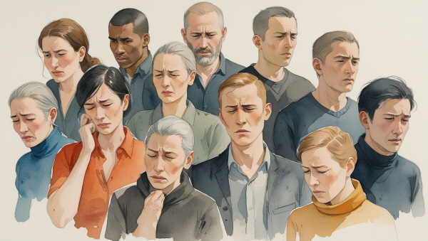 ENFJ는 모든 이의 감정을 품고 살지만, 그 안에는 말하지 못한 분노와 서운함이 쌓여 있습니다에 관한 그림