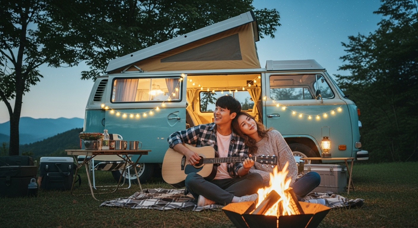 캠핑카 1박