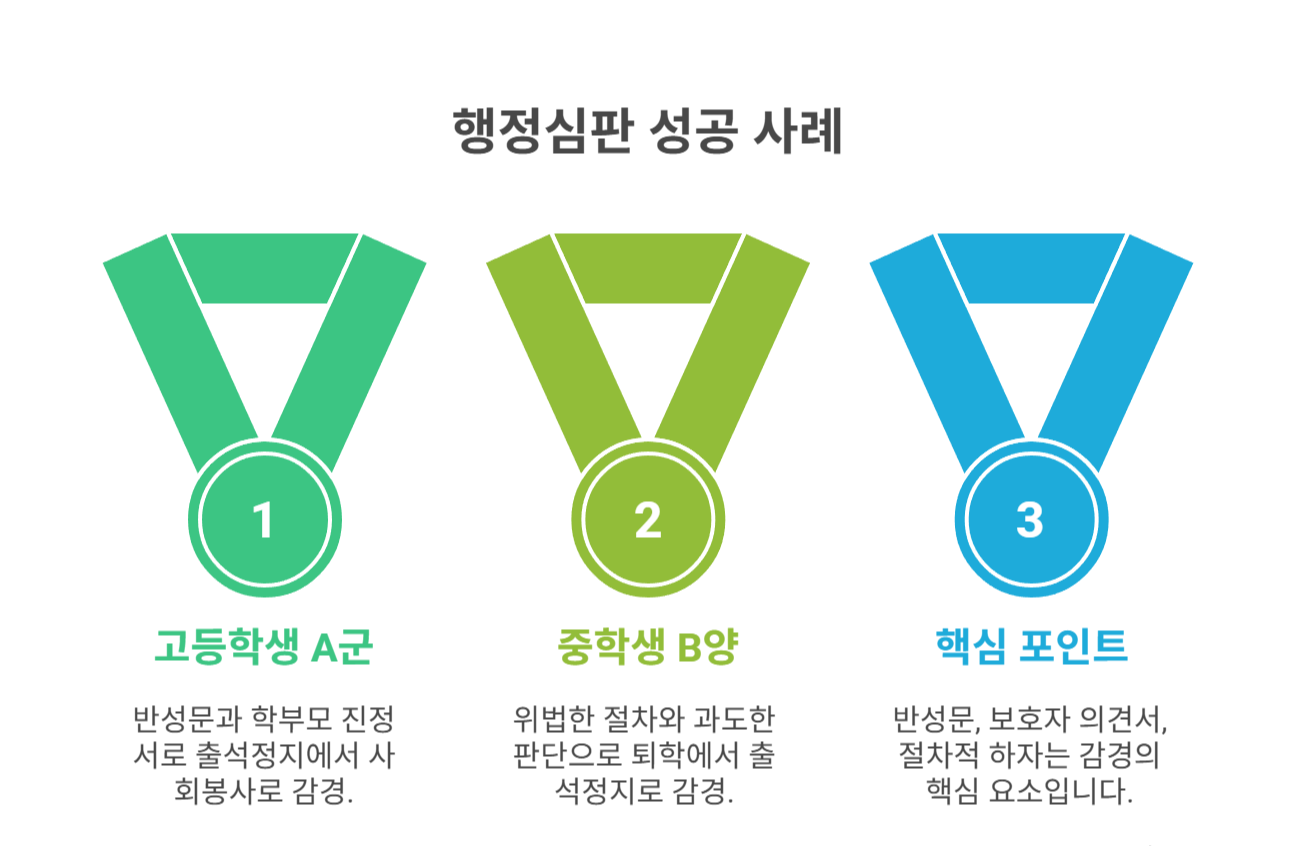 행정심판 감경&middot;취소 성공사례