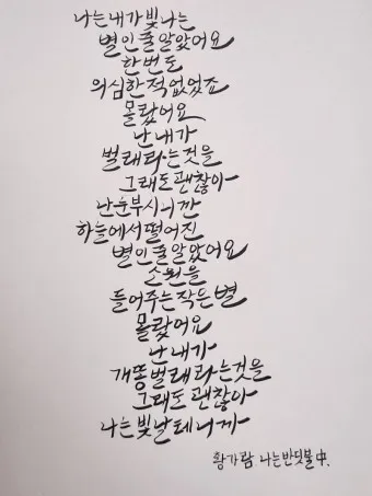 황가람 나는 반딧불 가사 노래 무료듣기_9