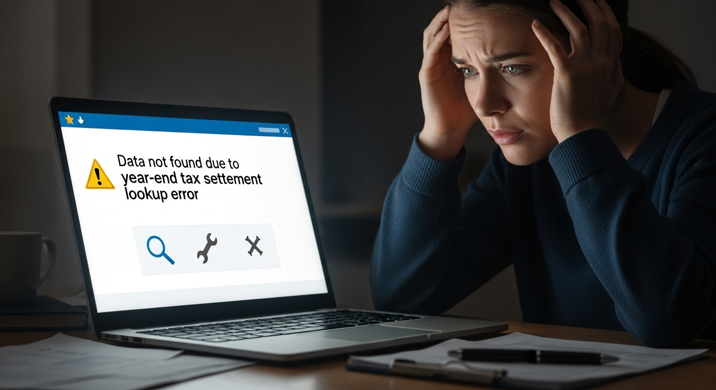 연말정산 조회 오류로 데이터가 보이지 않는 상황을 해결하는 가이드 이미지