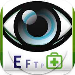 시력 검사 앱, 근거리 시력 테스트 하기