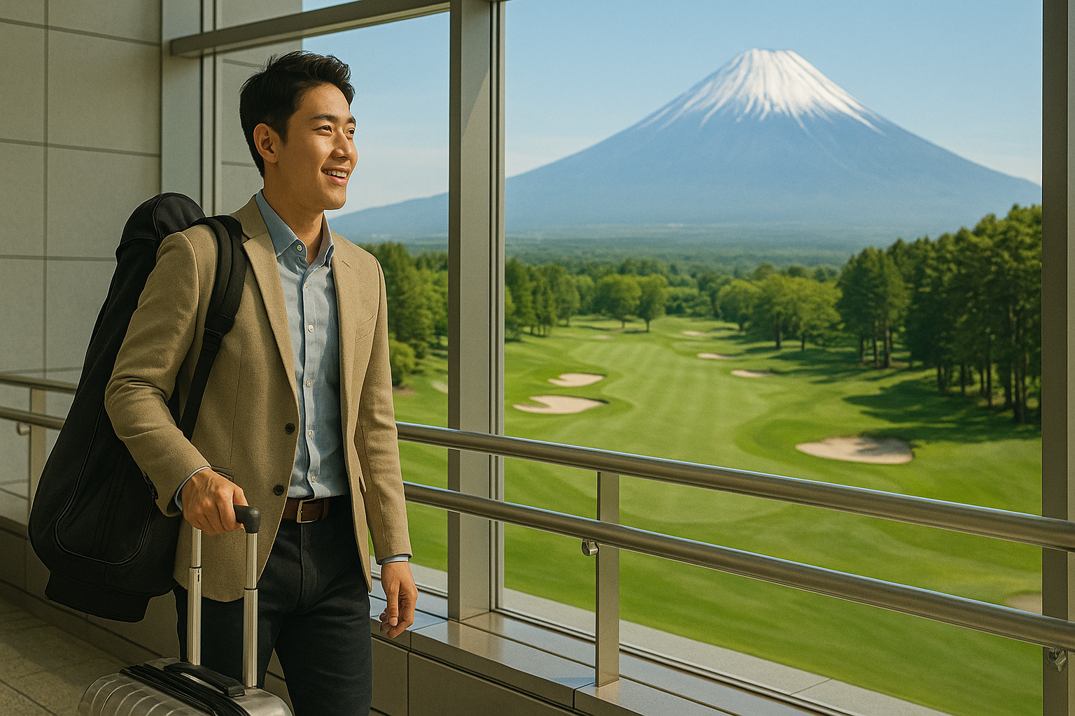 일본 골프장 몰리는 이유 관련 이미지