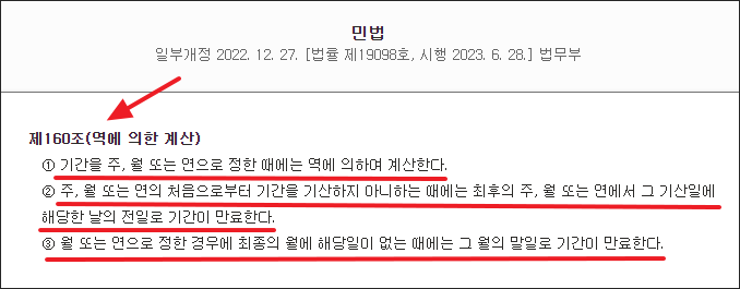 전세 월세 묵시적 연장 날짜 계산 방법