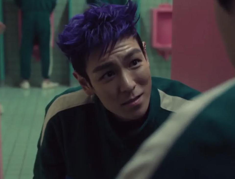 오징어게임 시즌2 빅뱅 탑 타노스 230번 비중, 캐릭터, 연기 논란