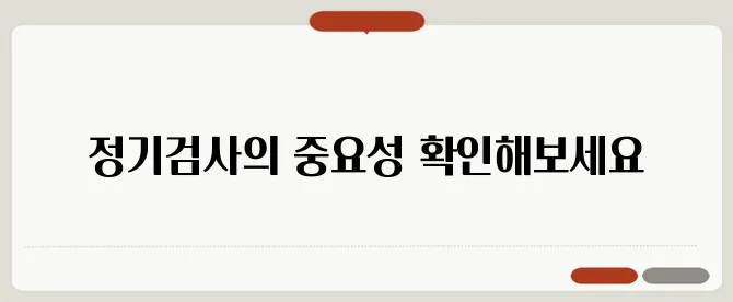 자동차검사 주기와 준비사항 안전한 운행을 위한 필수 점검