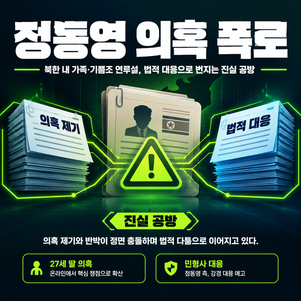 정동영 의혹 폭로