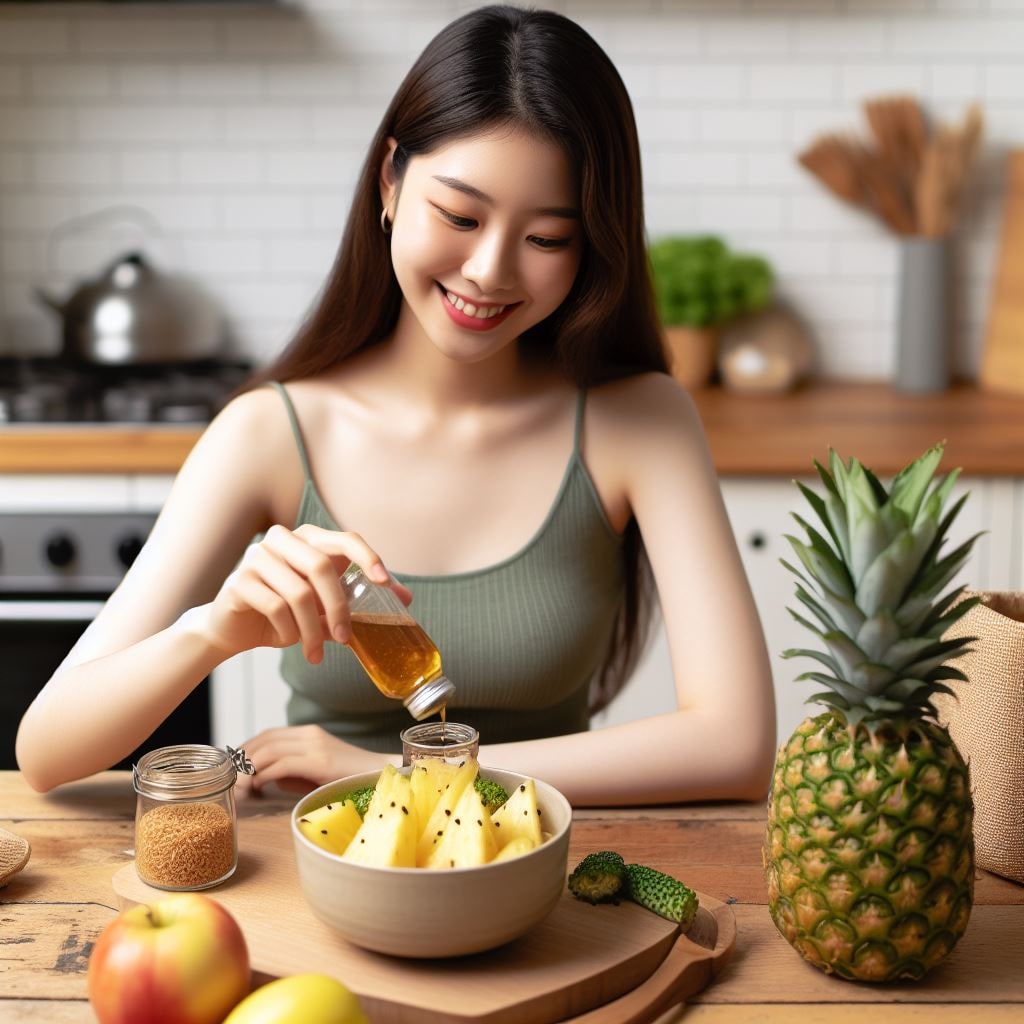파인애플 식초 효능
