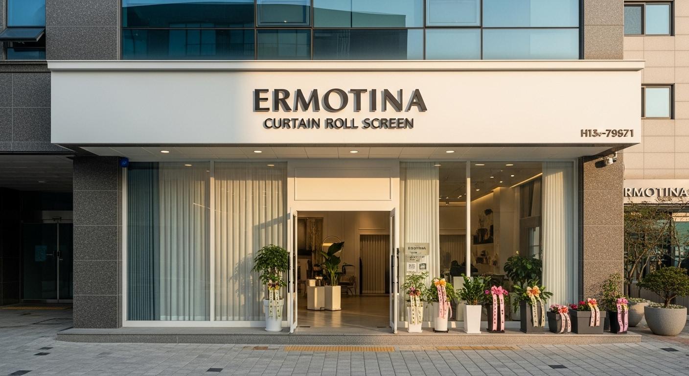 에르모티나 커텐롤 스크린 화성동탄점