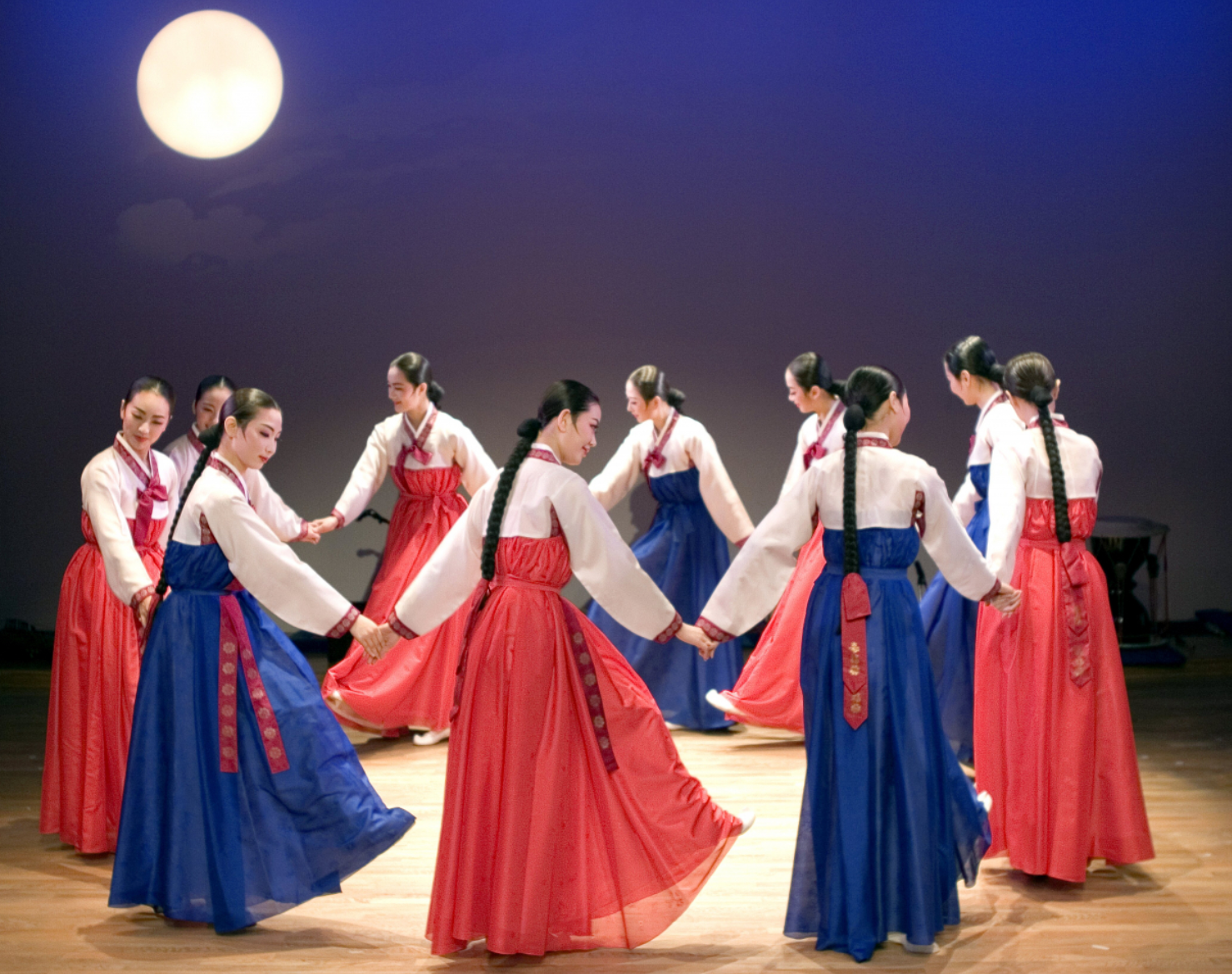 추석 강강술래 이미지