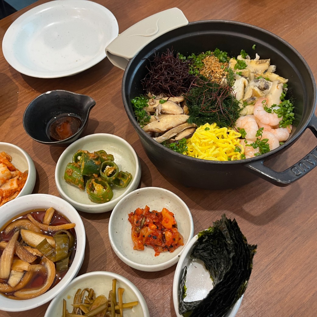 남해 힙한식 메뉴 이미지