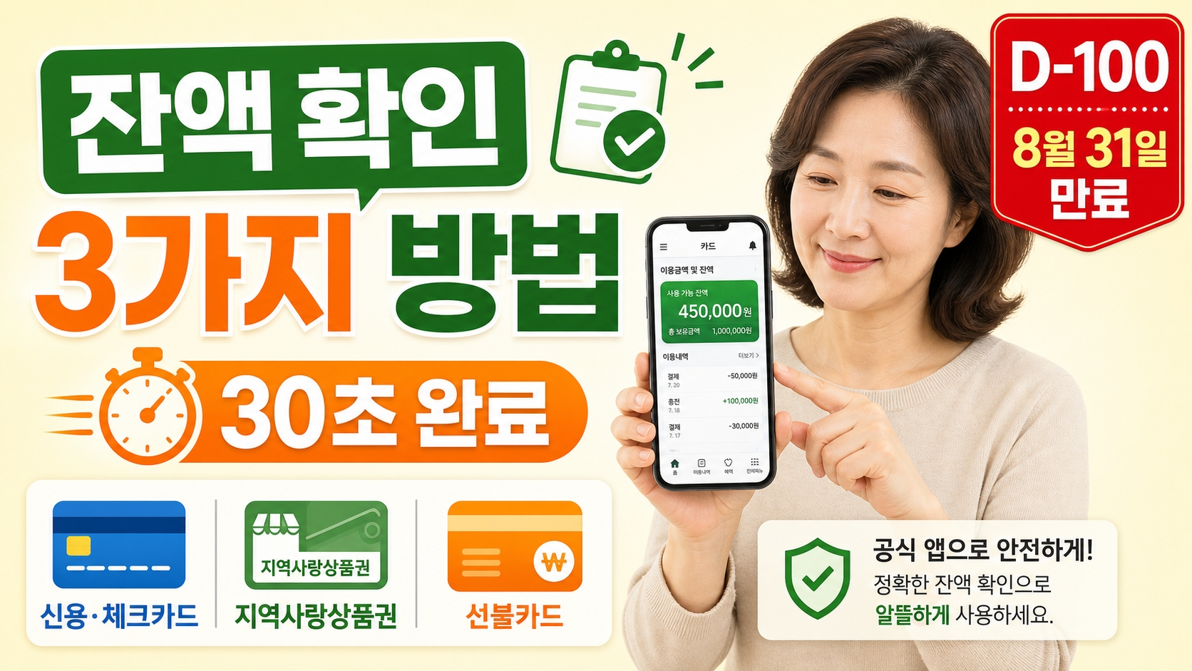 2026 고유가 피해지원금 잔액 확인 3가지 방법 30초 조회 카드 지역상품권 선불카드 썸네일