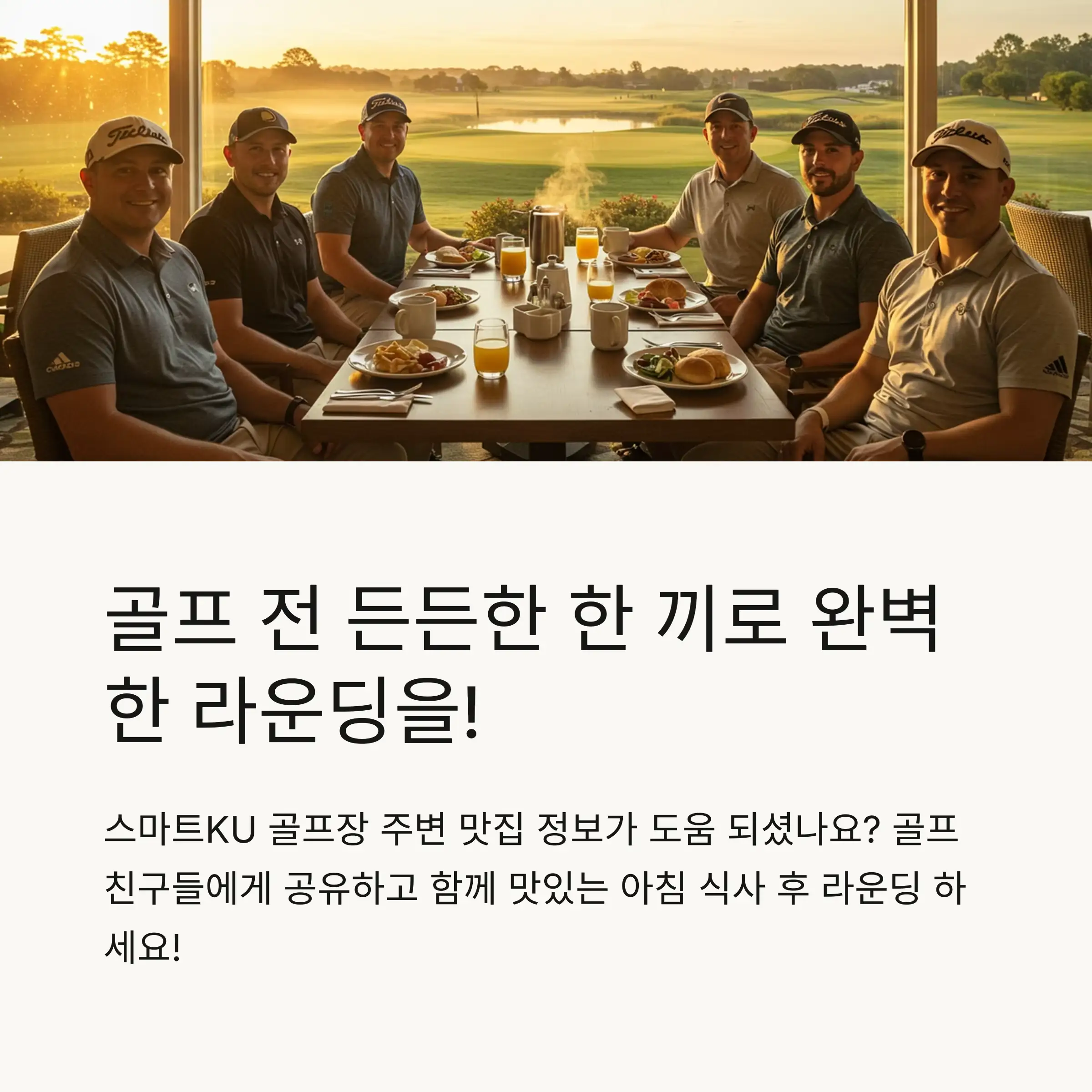 스마트KU와의 거리 비교 🚗