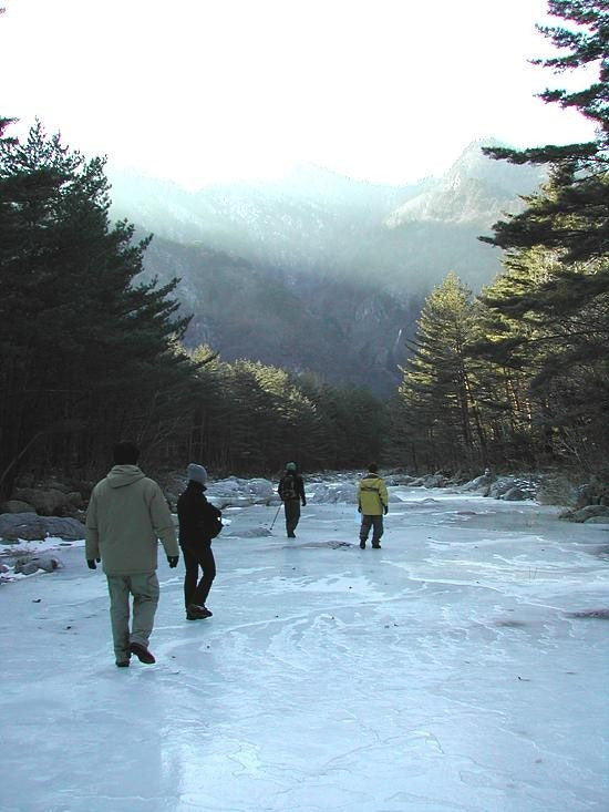 트레킹 명소 백담계곡 한라산 설경보다 예쁜데 3월 말까지 8km 전부 무료인
