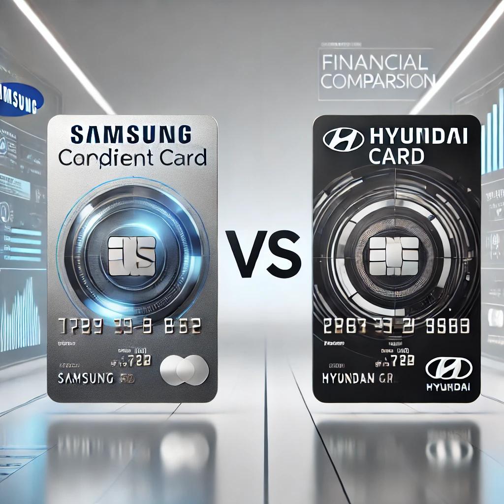 삼성카드 vs 현대카드 비교 관련 이미지 사진