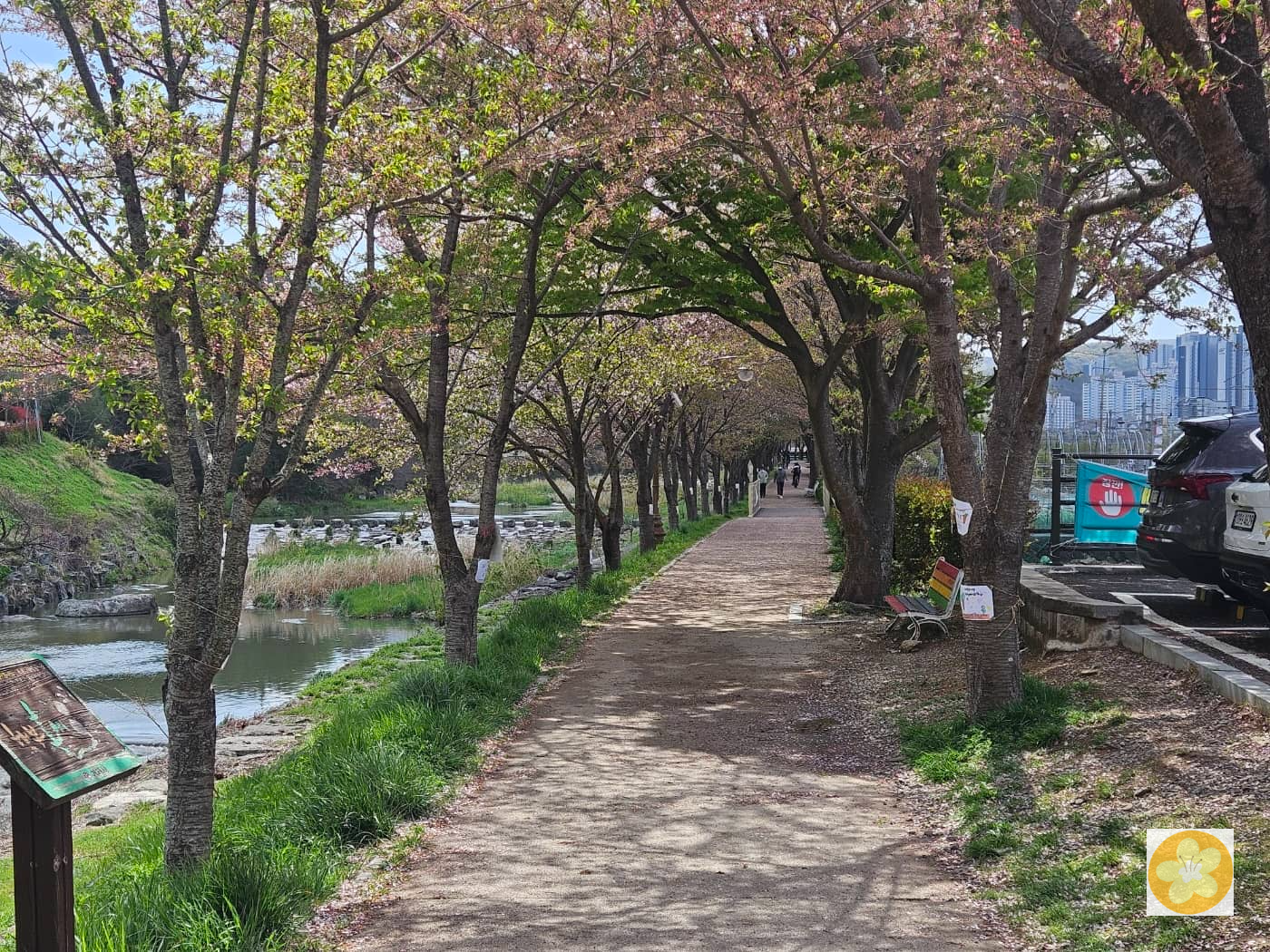 독봉산 웰빙공원 산책로