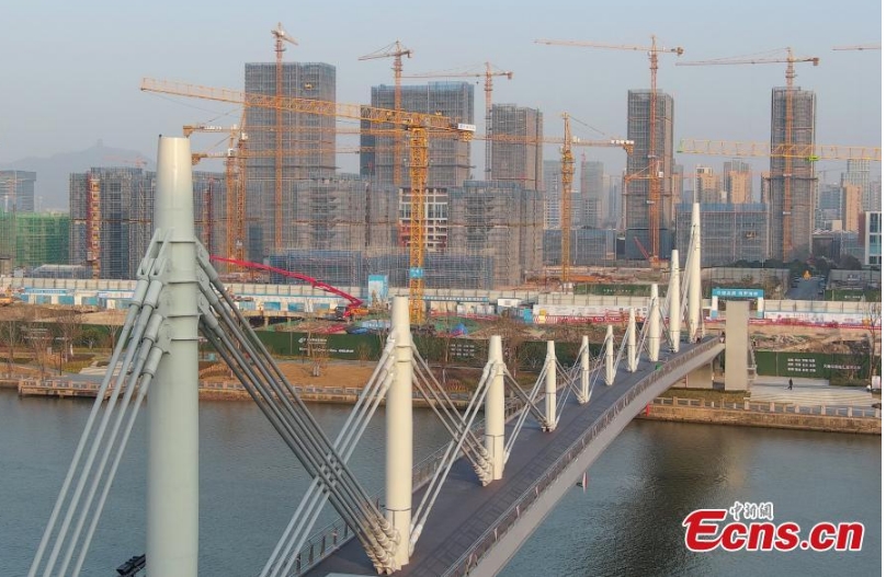 중국, 세계 최장 경간 '인버티드 핑크 트러스 교량' 준공 Construction of world's longest span inverted fink truss bridge completed