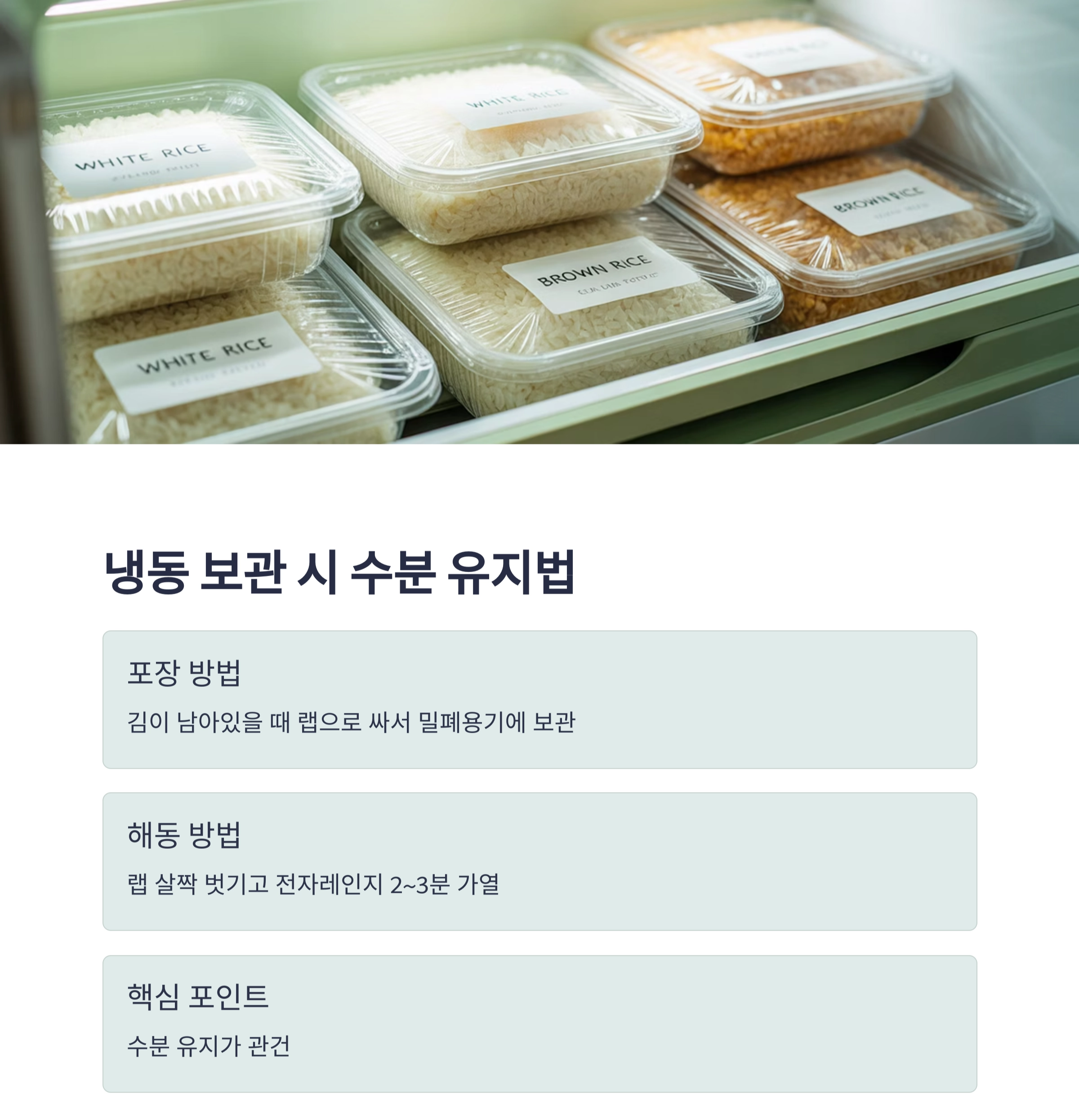 실패 없는 밥짓기! 냄비·압력밥솥·전기밥솥 물양 공식 총정리