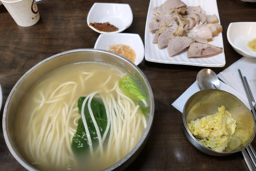 안동집-손칼국시-음식