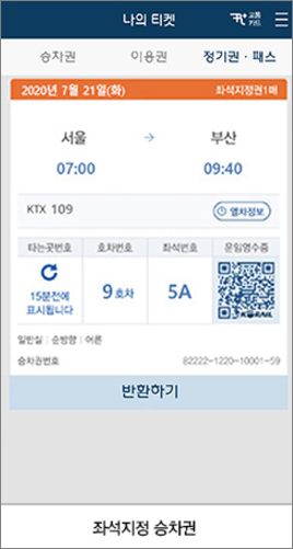 내일로 패스 두 번째 이야기