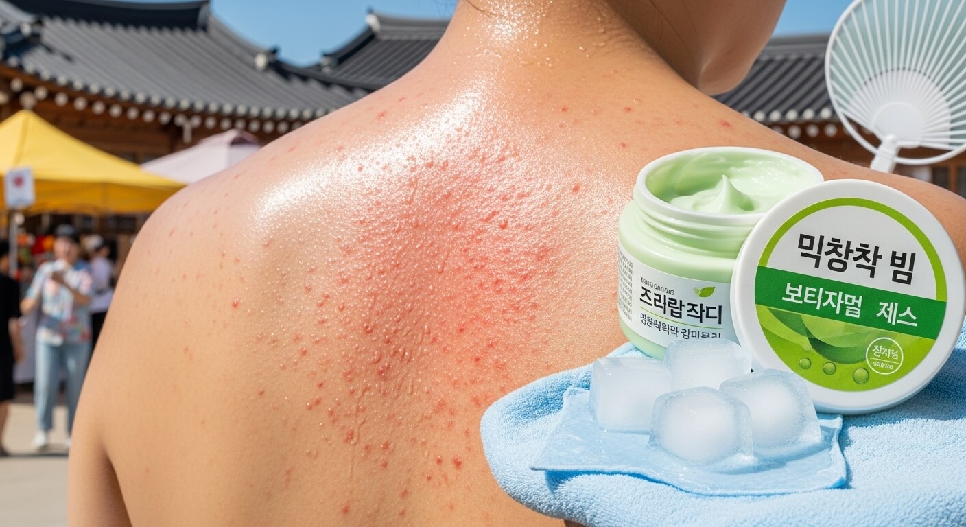 땀띠 가라앉히는 방법