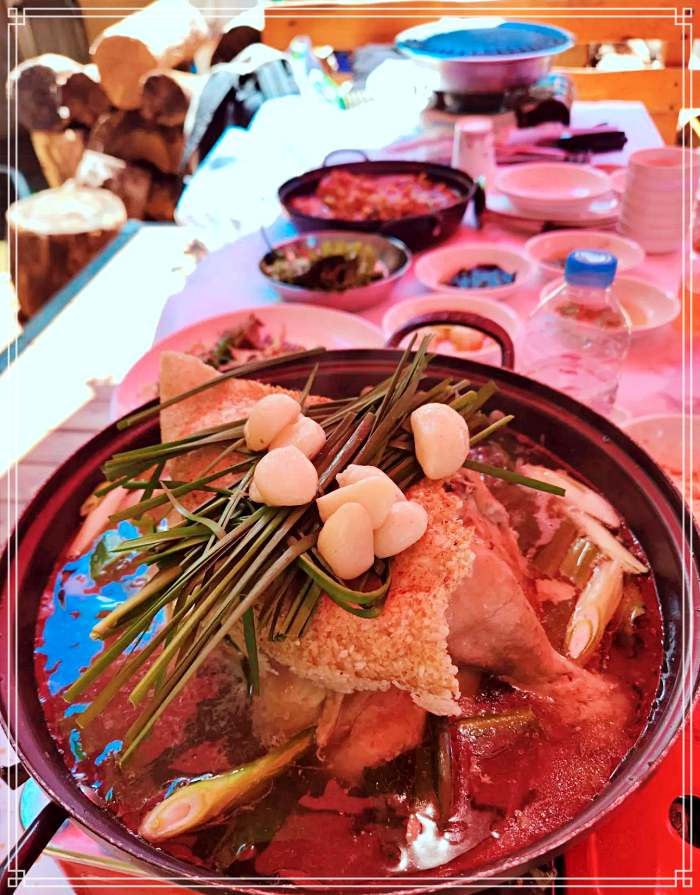 생방송 투데이 양주, 장흥, 계곡 참숯 화력으로 진한 풍미! 무쇠솥 닭볶음탕 맛집