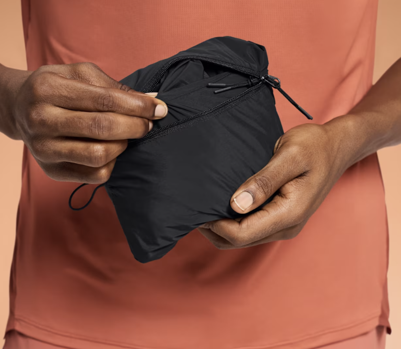 Weather Jacket(좌) 접은 모습