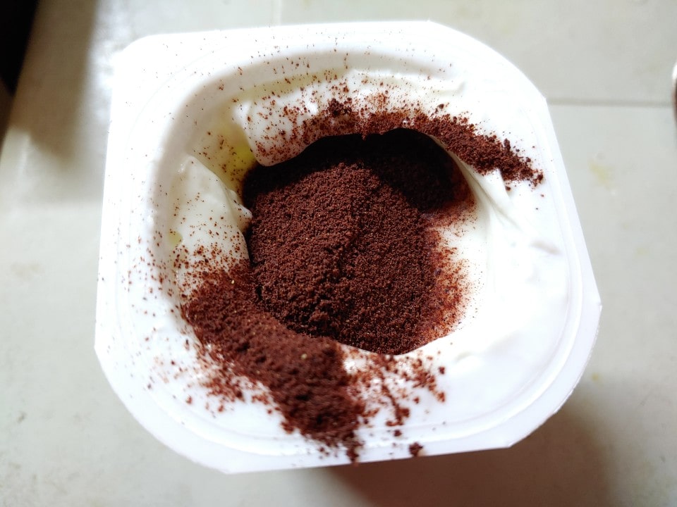 아로니아 가루 요거트