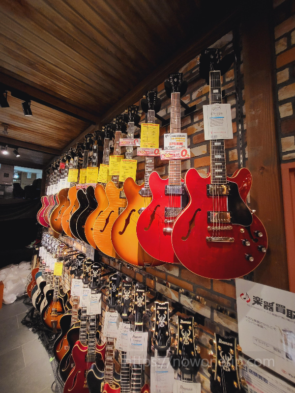 일본직구-악기직구-오사카여행-펜더-야마하-깁슨