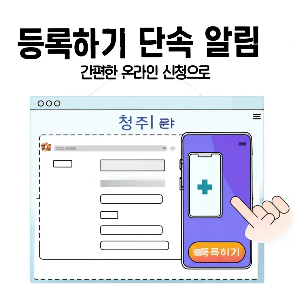 청주 전역 주정차 단속 알림 통합 신..