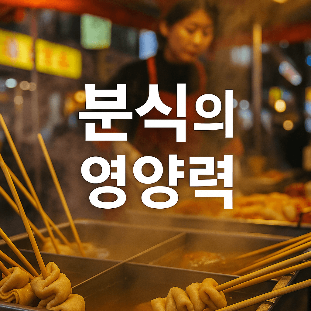 거리 음식 외교 떡볶이와 분식