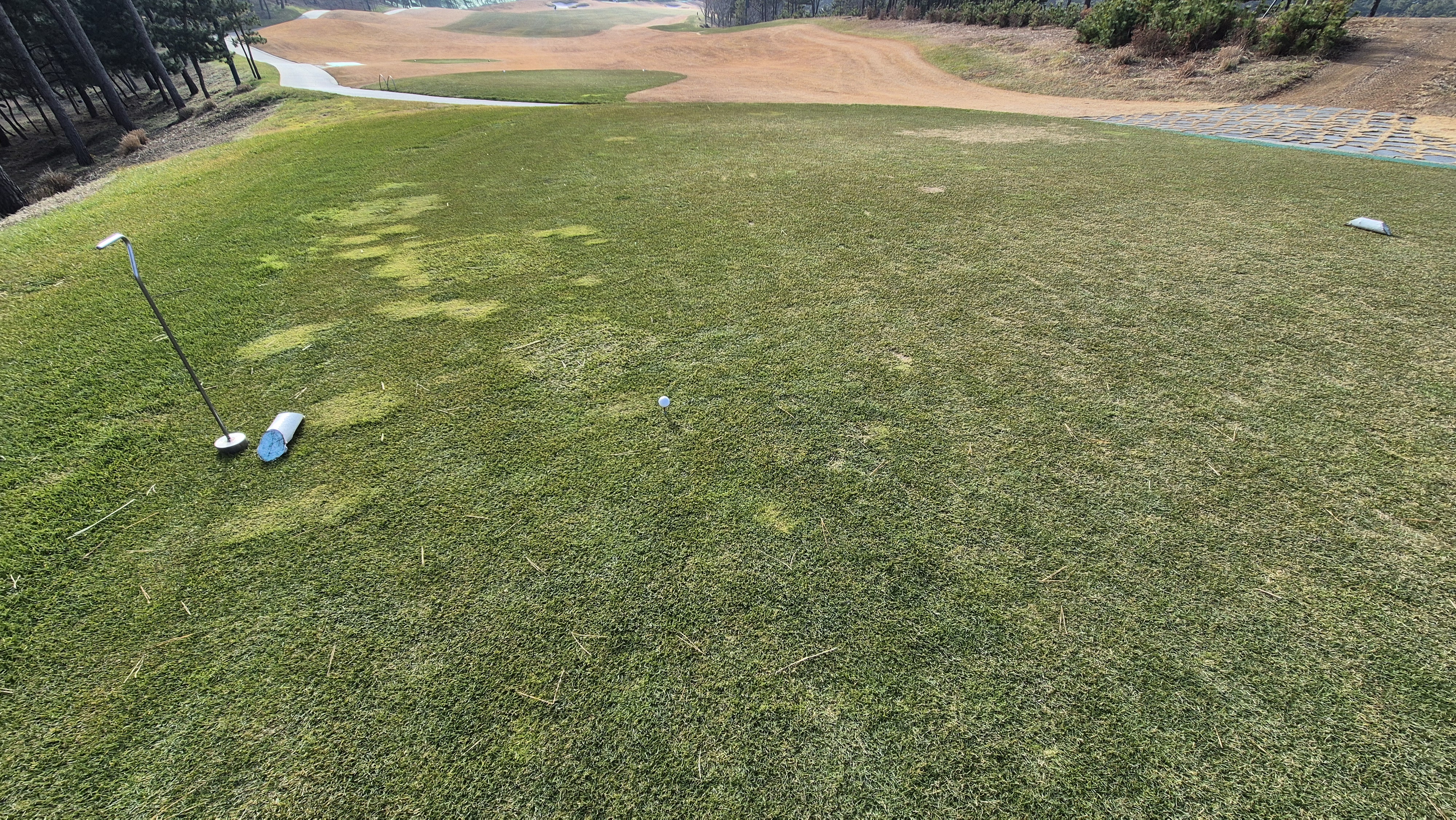 더헤븐cc 사우스-웨스트 코스 티잉구역 상태