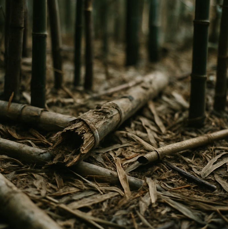 까다로운 입맛&amp;#44; &amp;#39;대나무&amp;#39;를 먹는 애벌레