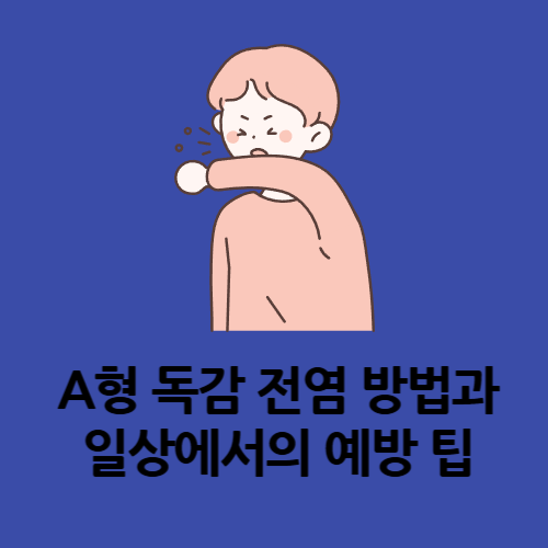 A형 독감 전염 방법과 일상에서의 예방 팁