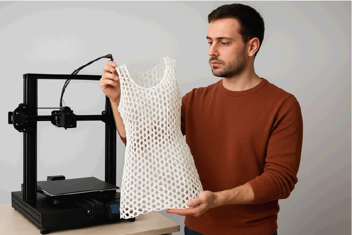 3D 프린터로 만든 옷, 실제 착용 가능할까?