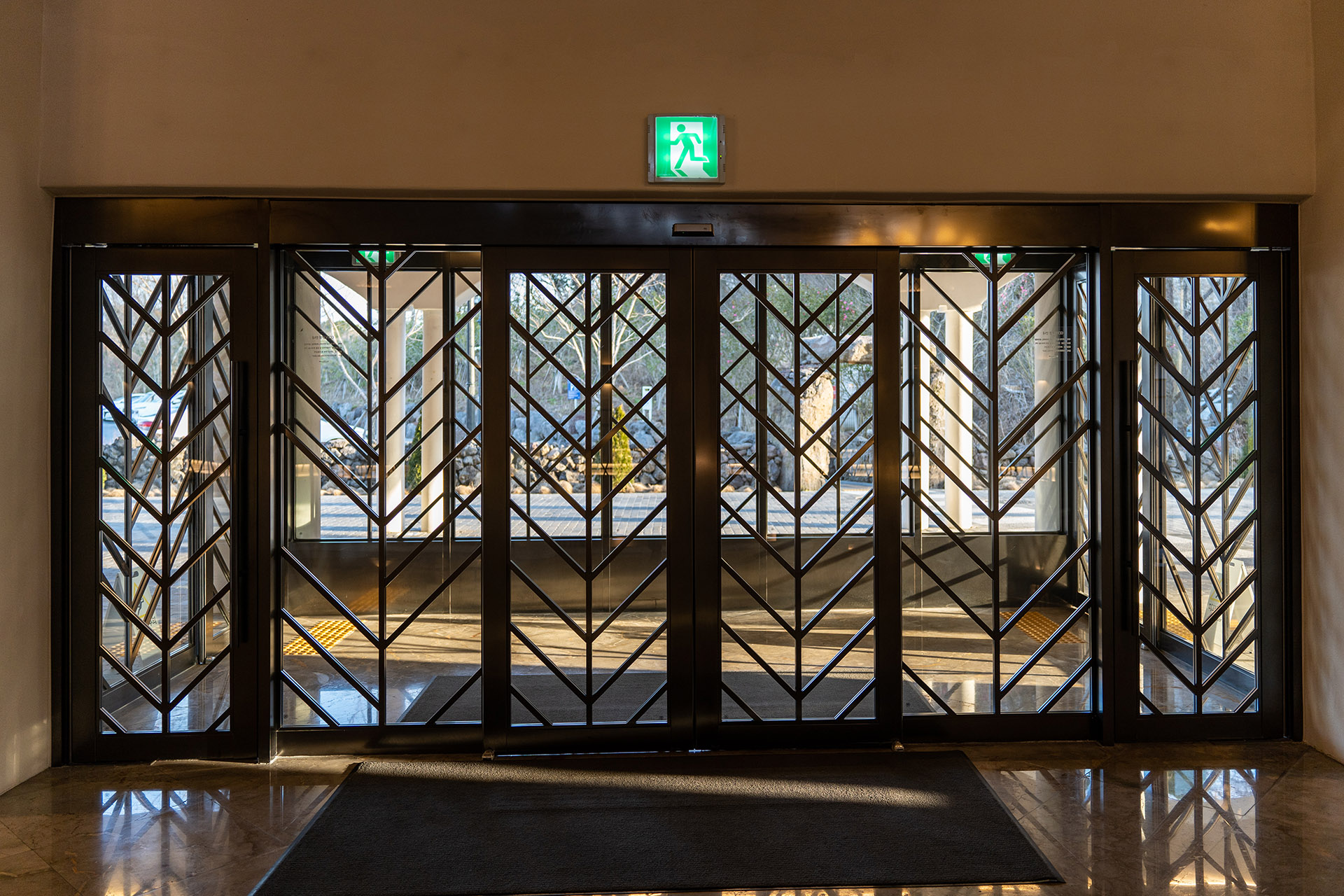 에코랜드 호텔 입구