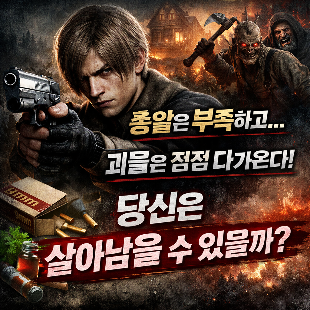 레지던트 이블4 생존 공포의 감정 몰입