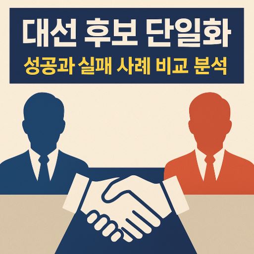 대선후보 단일화 관련 사진