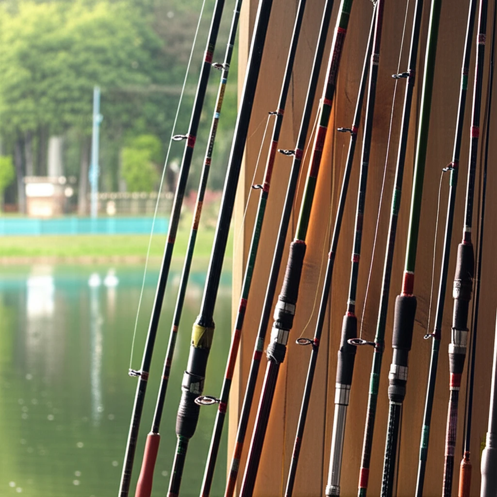 성공적인 낚시를 위한 낚시대 선택 노